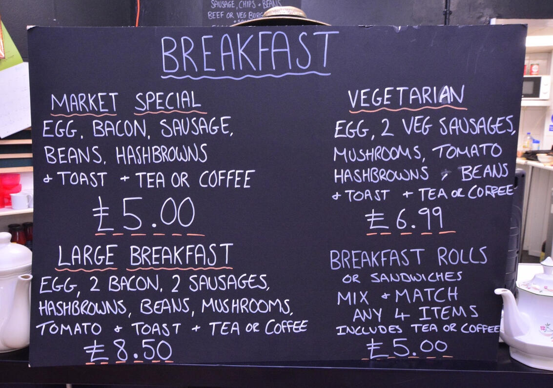 Weston Indoor Market Cafe Weston super Mare